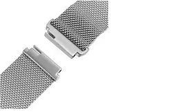 Металевий ремінець Watchbands Milanese Loop для Samsung Gear Sport Samsung Galaxy Watch 42mm срібний (WB0012MILANSESILVER) - мініатюра 4