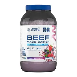 Гейнер Applied Nutrition Beef Mass Gainer, 3.13 кг - Ягоди