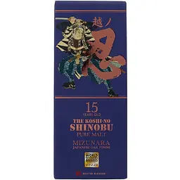 Віскі Shinobu 15 yo Pure Malt Japanese Whisky 43% 0.7 л у подарунковій упаковці - мініатюра 6