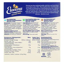 Галети Elovena вівсяні без глютену 162 г - мініатюра 3
