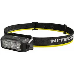 Ліхтар налобний Nitecore HA15 UHE White-Red Led 400 люмен 9 режимів 1xAA/1x14500 (1088-6-1565)