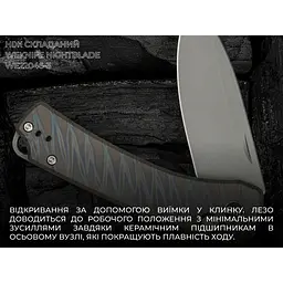 Ніж складаний Weknife Nightblade WE22046-3 - мініатюра 21