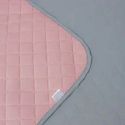 Покривало Руно VeLour 180х220 Pink and Grey ромб (340.55_Pink and Grey ромб) - мініатюра 5