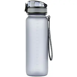 Пляшка для води UZspace Colorful Frosted 800 мл сіра (3053) - мініатюра 2
