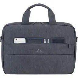Сумка для ноутбука Rivacase 14" Prater.Dark/Grey (7522) (7522 (Dark Grey)) - мініатюра 3