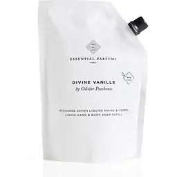 Рідке мило для рук і тіла Essential Parfums Divine Vanille 500 мл REFILL