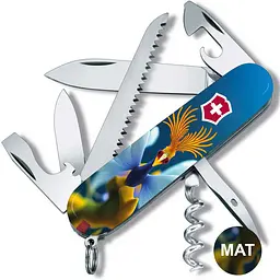 Складаний ніж Victorinox CAMPER DESIGN Фантастична пташка - мініатюра 2