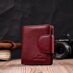 Жіночий шкіряний гаманець ST Leather 9,5х11,2х1,5 см acs0028425 - мініатюра 7