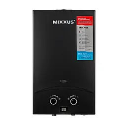Газова колонка Mixxus GWH-0210 Basic Black димохідна 10 л/хв WH0023 - мініатюра 2