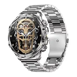 Наручний годинник чоловічий Tactic Blaze Silver Steel Modfit acs0029729