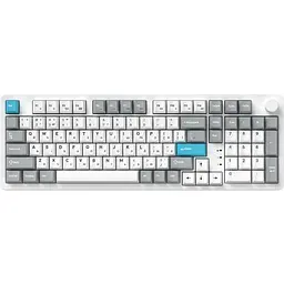Клавіатура GamePro Asgard Drakkar Keychron Super Red Switch Wireless/Bluetooth/USB UA White (MK305WH)