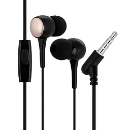 Дротові навушники Hoco M19 Drumbeat Universal, 3.5mm, 1.2m, Чорний - мініатюра 4