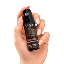 Крем для посилення ерекції Orgie Touro Power Cream, 15 мл (м'яте паковання!!!) - мініатюра 3