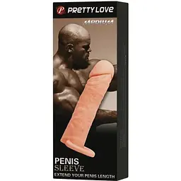 Насадка Pretty Love Medium BI-026228, Телесный - мініатюра 9