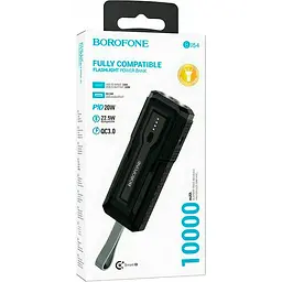 Зовнішній акумулятор Borofone BJ54 Graceful 10000mAh 22.5W Black [130210] - мініатюра 6