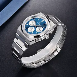 Наручний годинник чоловічий PD-1761 Silver-Blue Pagani Design acs0031194 - мініатюра 2