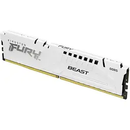 Модуль пам'яті для комп'ютера DDR5 32GB 6000 MHz Beast EXPO White Kingston Fury (ex.HyperX) (KF560C36BWE-32) - мініатюра 3