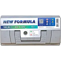 Акумулятор автомобільний NEW FORMULA 100Ah Ев (-/+) 800EN (6002204219) - мініатюра 4