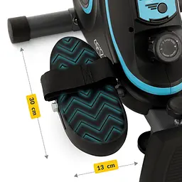 Гребний тренажер магнітний 4FIZJO Evo+ Black/Blue (P-5905973401715) - мініатюра 8