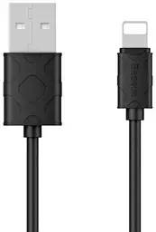 Кабель Baseus Yaven Cable USB to Lightning 2A 1m CALUN-01 Black