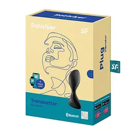 Анальна пробка Satisfyer Trendsetter 11 см (чорний) - мініатюра 6