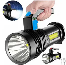 Світлодіодний ручний ліхтар Multifuncion work lights 3W портативний на акумуляторі - мініатюра 2