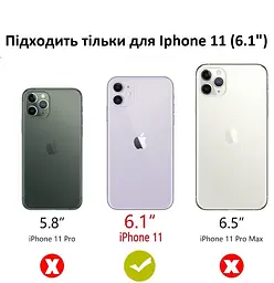 Чохол протиударний з антимікробним покриттям Speck Clear Grip для iPhone 11 (6.1") Clear - мініатюра 8