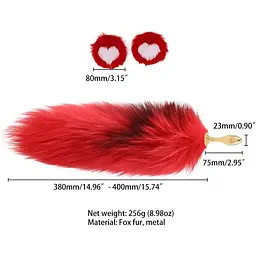 Сет Lockink Sevanda Red Vixen Pet-play Set - мініатюра 8