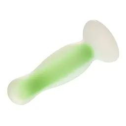 Анальна пробка Radiant Glow In The Dark Small 11 см (зелений) - мініатюра 4