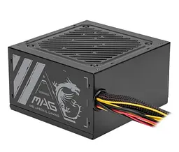Блок живлення 500 Вт, MAG A500N-H, Black, Active PFC MSI teh0028807 - мініатюра 1