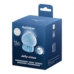 Вакуумний кліторальний стимулятор Satisfyer Jelly-cious Blue Satisfyer SX3544 104732 - мініатюра 2