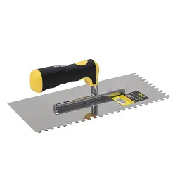 Затирка Sigma нержавіюча штукатурна Profi 280x130мм із зубом 6x6мм (8327521) (8327521) - мініатюра 2