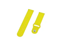 Ремінець BeCover Sport Band Yellow for Amazfit Bip / Amazfit Bip Lite / Amazfit Bip S Lite / Amazfit GTR 42mm / Amazfit GTS / Xiaomi TicWatch S2 / Xiaomi TicWatch E (706201) - мініатюра 3