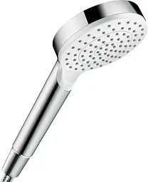 Ручний душ Hansgrohe Crometta 100 1jet EcoSmart 9л/хв White/Chrome 26333400, Хром