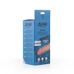 Фалоімітатор EasyToys Blane 20 см (тілесний) - мініатюра 6
