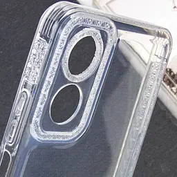 Чохол TPU Starfall Clear для Oppo A17 Прозорий - мініатюра 5