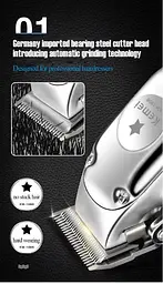 Машинка для стрижки волосся Barber Kemei Km-1996 - мініатюра 8