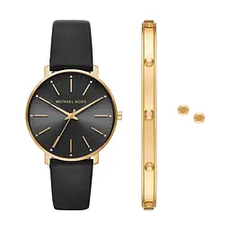 Жіночий подарунковий набір MICHAEL KORS MK1077SET Pyper (годинник + браслет + сережки)