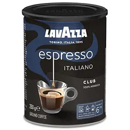 Кава мелена Lavazza Espresso Club з/б 250 г