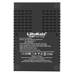 Зарядний пристрій LiitoKala Lii-M4, 4x(Lion/NiMH/NiCd), Power Bank, discharge function, display - мініатюра 5
