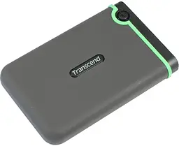 Зовнішній жорсткий диск Transcend StoreJet 25M3 2 TB Iron Gray (TS2TSJ25M3S) [69628] - мініатюра 3