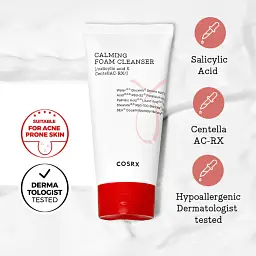 Заспокійлива пінка для вмивання Cosrx AC Collection Calming Foam Cleanser 50 мл - мініатюра 2