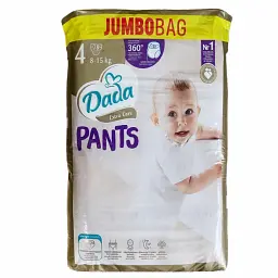 Підгузки-трусики Dada Extra Care 4 (8-15 кг), 78 шт JumboBag