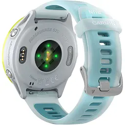 Смарт-годинник Garmin Forerunner 570 47mm Amp Yellow Aluminum with Translucent Whitestone/Turquoise Band (010-02971-01) [138715] - мініатюра 3