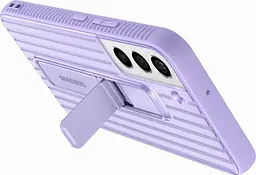 Протиударний чохол із підставкою для Samsung Galaxy S22 (S901) Protective Rugged Standing Cover EF-RS901CVEGRU Lavender - мініатюра 3