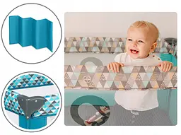 Манеж Lionelo Stefi Green Turquoise - мініатюра 8