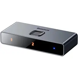 Розгалужувач HDMI Baseus Matrix Splitter Space Grey (CAHUB-BC0G) [126871] - мініатюра 4