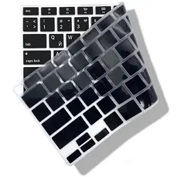 Накладка на клавіатуру DK для Apple MacBook Air 13" Retina 2020 USA силікон чорний - мініатюра 2