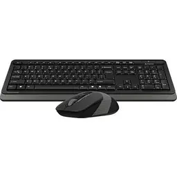 Комплект клавіатура + миша A4Tech Fstyler FG1010 Black/Grey - мініатюра 3