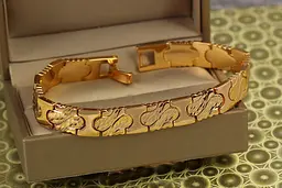 Браслет Xuping Jewelry декада 19 см золотистий